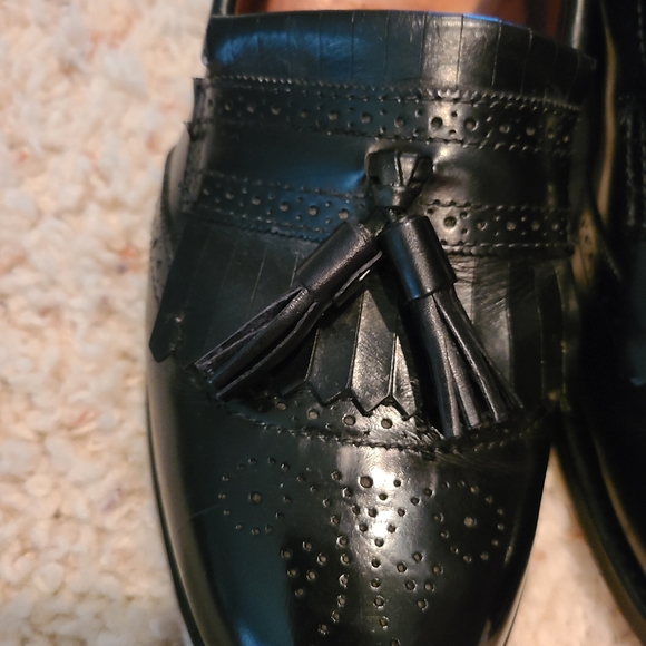 Allen Edmonds Bridgeton Black Slip-On Dress Loafer Shoes Size 9 1/2 D - Picture 5 of 16